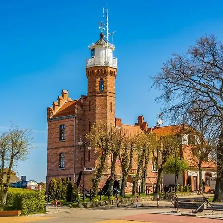 公寓 Grand Royal Baltic - Luksusowy 150 Metrow Od Plazy, Port, Taras, Bezplatny Parking, Lokalizacja W Centrum Ustki 乌斯特卡