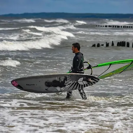 Grand Royal Baltic - Luksusowy 150 Metrow Od Plazy, Port, Taras, Bezplatny Parking, Lokalizacja W Centrum Ustki