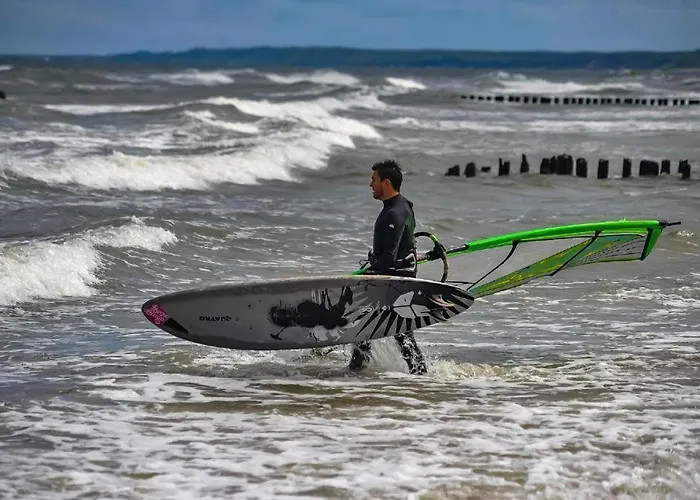 Grand Royal Baltic - Luksusowy 150 Metrow Od Plazy, Port, Taras, Bezplatny Parking, Lokalizacja W Centrum Ustki